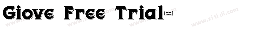 Giove Free Trial字体转换